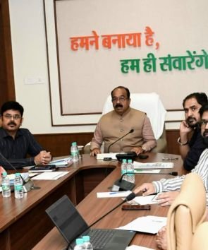 केन्द्रीय जल शक्ति मंत्रालय की वीसी में शामिल हुए उप मुख्यमंत्री अरूण साव….